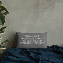 Load image into Gallery viewer, grey reversible accent pillow