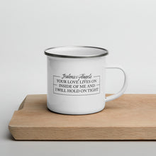 Load image into Gallery viewer, enamel lyric mug