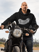 Load image into Gallery viewer, men's premium 'lyric wing' hoodie