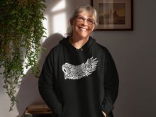 Load image into Gallery viewer, women's premium 'lyric wing' hoodie