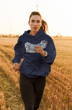 Load image into Gallery viewer, women's premium 'lyric wing' hoodie