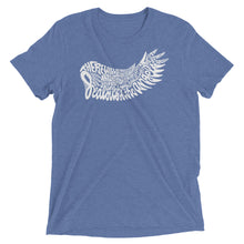 Load image into Gallery viewer, women's extra soft fitted 'lyric wing' tee