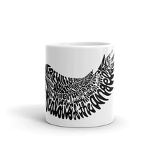 Load image into Gallery viewer, glossy 'lyric wing' mug