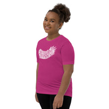 Load image into Gallery viewer, youth short sleeve 'lyric wing' t-shirt