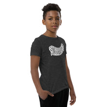 Load image into Gallery viewer, youth short sleeve 'lyric wing' t-shirt