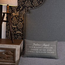 Load image into Gallery viewer, grey reversible accent pillow
