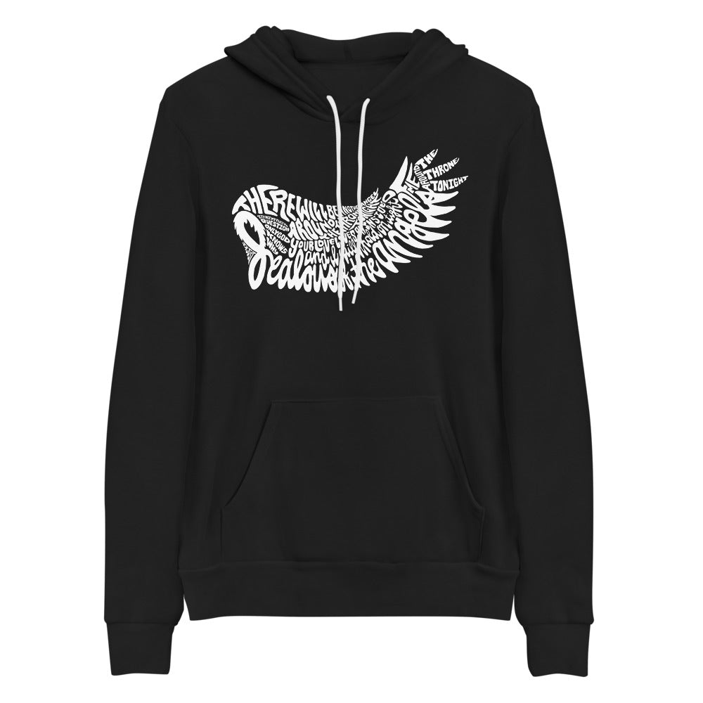 women's premium 'lyric wing' hoodie